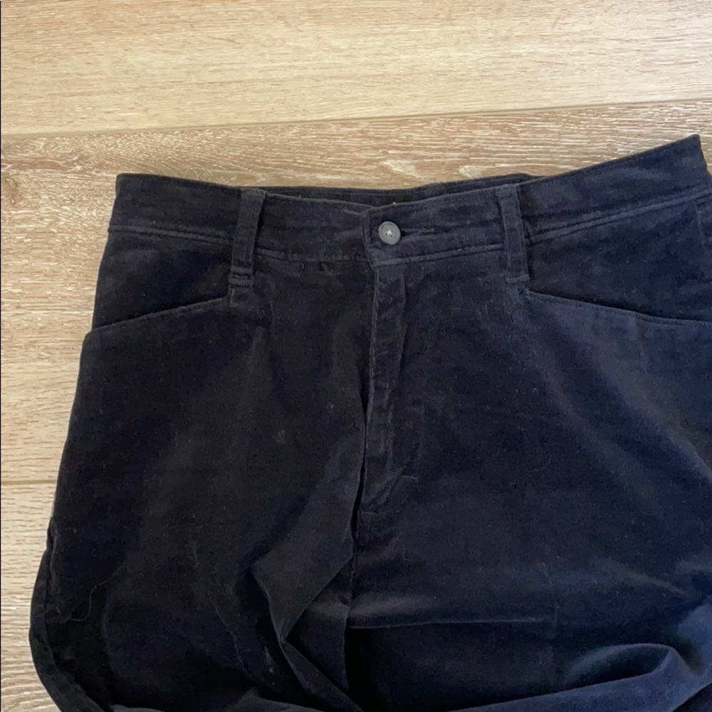 Black corduroy plants, great condition. Size 10